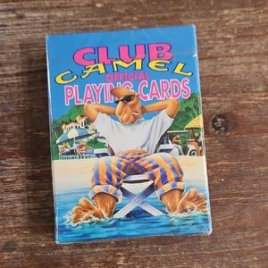 Vintage Nwot CAMEL Playing Cards